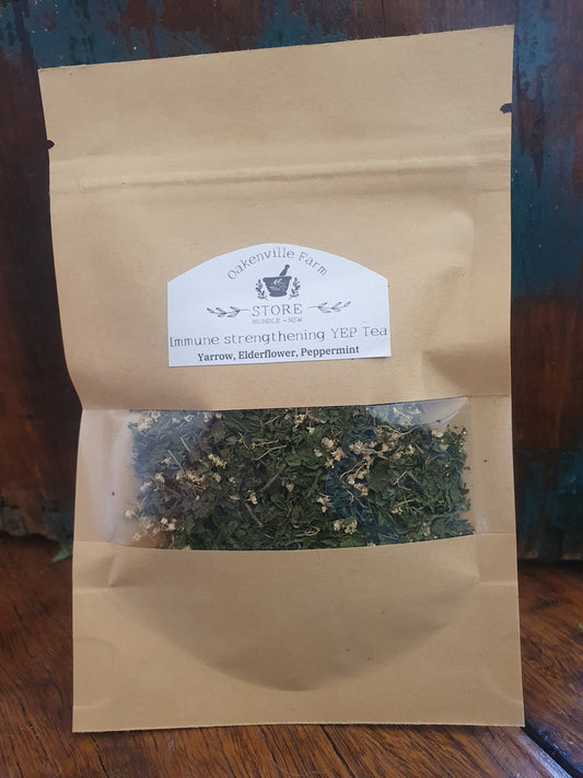 YEP Tea- Yarrow, Elder-flower, Peppermint